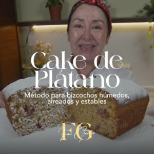 Curso Completo Cake de Plátano